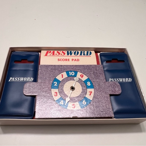 💚Vintage 1962 Milton Bradley Password Game - Picture 2 of 5